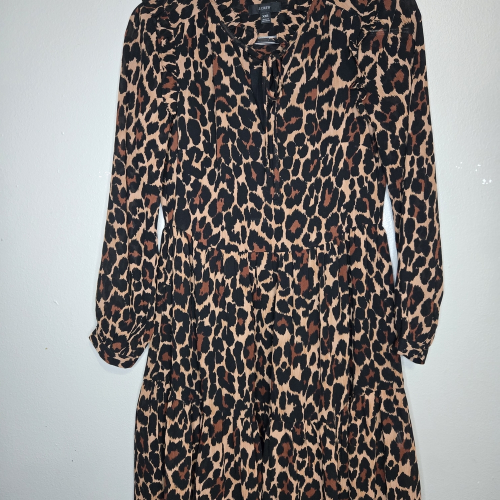Leopard Print Women's Dress
